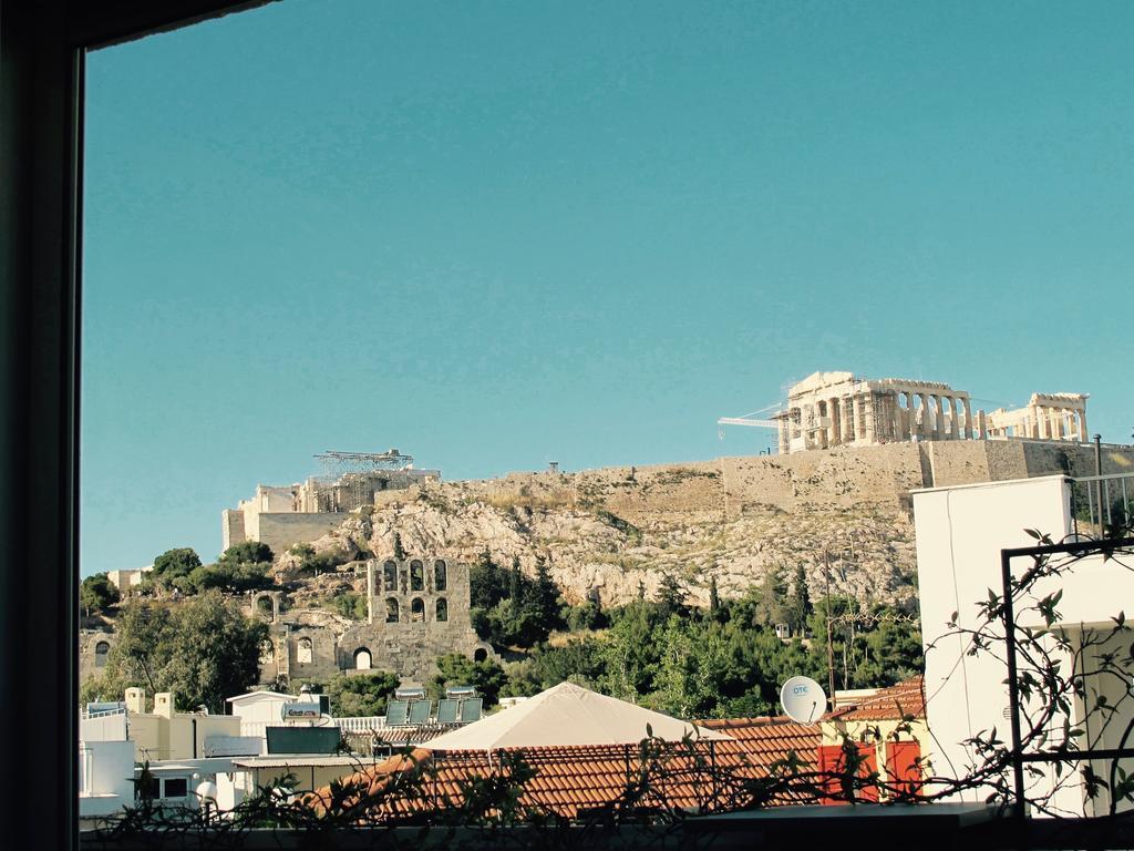 Ferienwohnung Unique Acropolis View Athen Exterior foto