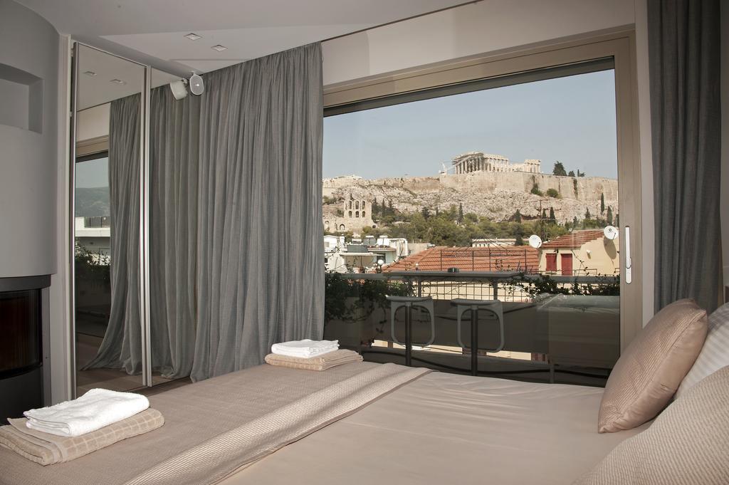 Ferienwohnung Unique Acropolis View Athen Exterior foto
