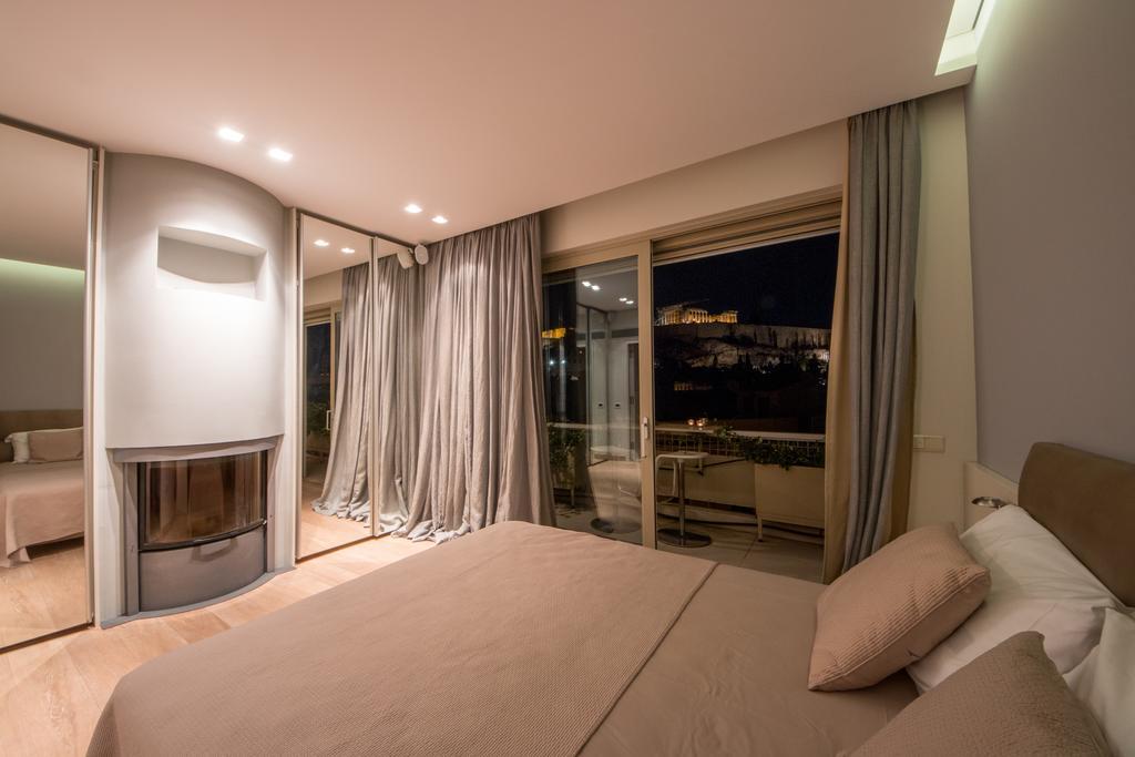 Ferienwohnung Unique Acropolis View Athen Exterior foto