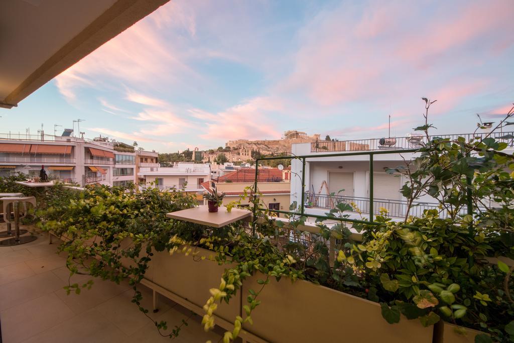 Ferienwohnung Unique Acropolis View Athen Exterior foto