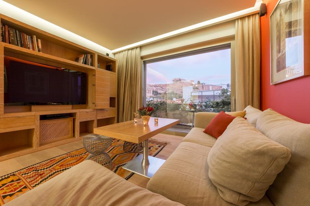 Ferienwohnung Unique Acropolis View Athen Exterior foto