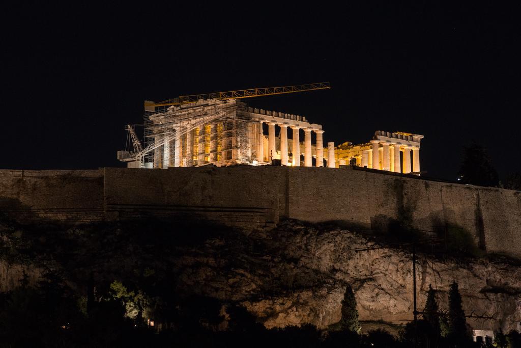 Ferienwohnung Unique Acropolis View Athen Exterior foto