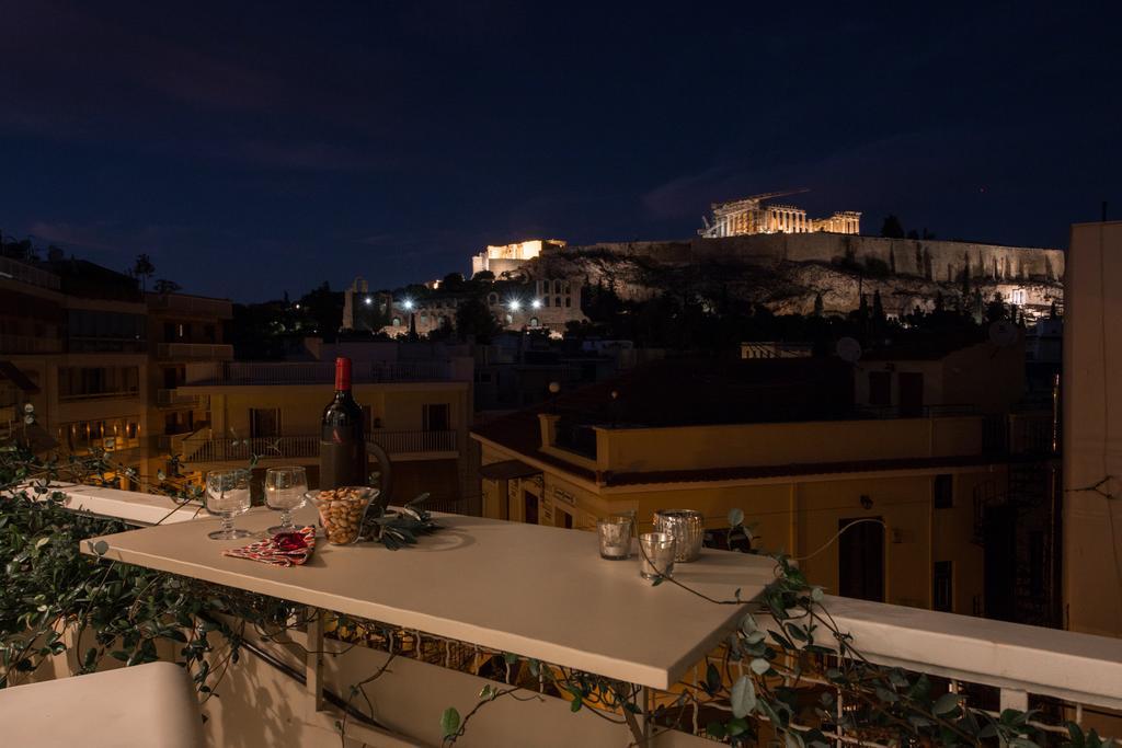 Ferienwohnung Unique Acropolis View Athen Exterior foto